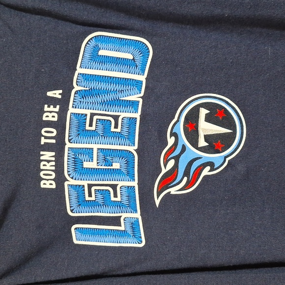 Tennessee Titans Outer Stuff Navy One Piece Bottom Buttons 24 Months - Picture 2 of 14